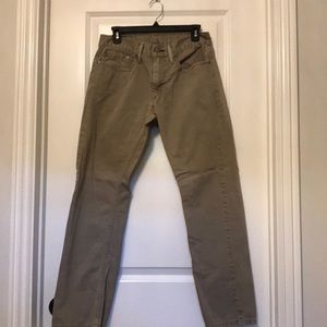 Levi’s barely used 31 30 tan